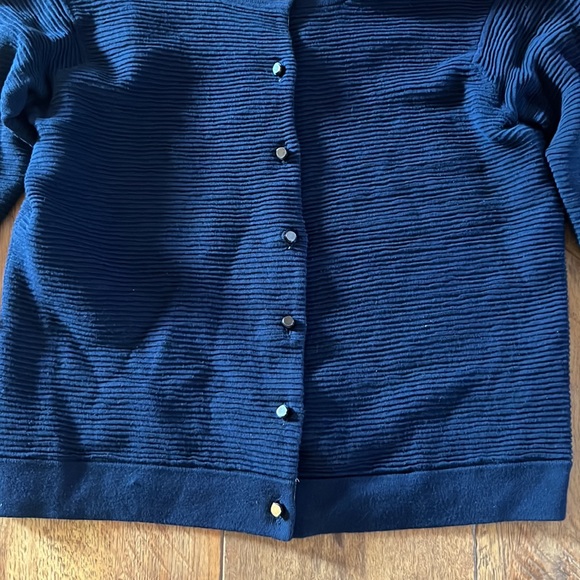 Marc by Marc Jacobs Ribbed Sweater Cardigan Blue - Picture 3 of 16